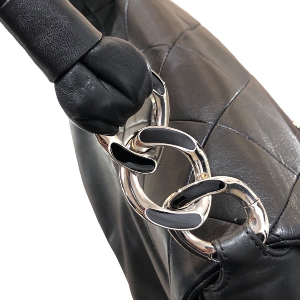 CHANEL Matelasse Black Lambskin Shoulder Bag - Picture 9 of 14